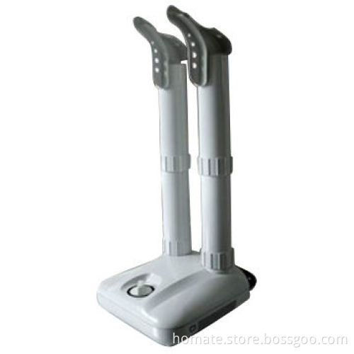 Shoe dryer with ozone (optional), timing and heater